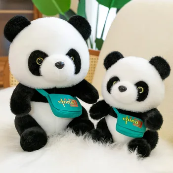 2023 Новая китайская кукла Панда, Плюшевый игрушечный рюкзак, Красная Кукла Панда, Подарки для детей, Туристические сувениры