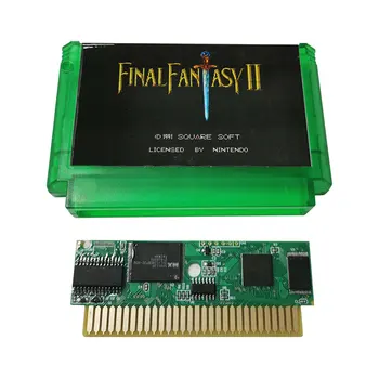 8-битный игровой картридж Final Fantasy 2 для 60-контактной ТВ-приставки