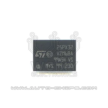 BGA-чип 25PX32VZM6BA для автомобильного радиоприемника.