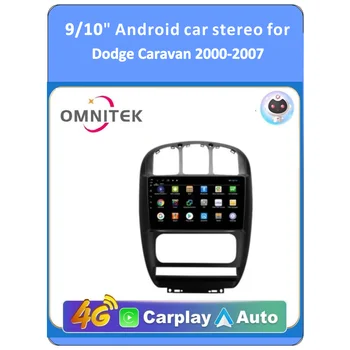Omnitek для Dodge Caravan Для Chrysler Voyager Town & Country 2000-2007 Автомобильный радиоприемник Мультимедийный плеер Навигация GPS Android 10.0