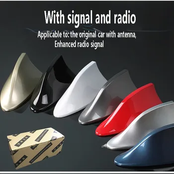 Автомобильное радио Shark Fin Автомобильная антенна Shark Radio FM-сигнал Дизайн для всех автомобилей Антенны Антенна Автомобильный стайлинг