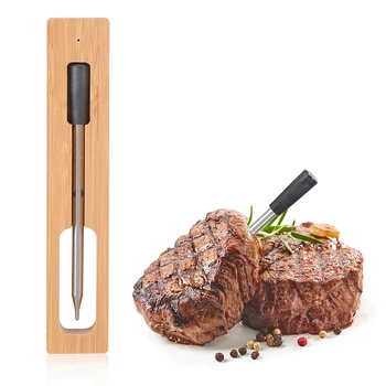 Беспроводной Мясной Термометр для стейка для духовки, гриля, барбекю, Коптильни, кухни-гриль, Умные цифровые аксессуары для барбекю Bluetooth