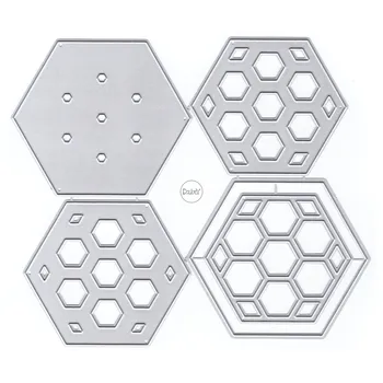 Бирки DzIxY Geometry с металлическими штампами для изготовления открыток, трафареты для тиснения бумаги, карманы для хранения, расходные материалы