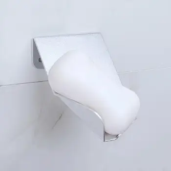 Быстросохнущий мыльница Эффективные стильные решения для хранения мыла Компактные алюминиевые мыльницы, устанавливаемые на стену для быстрого использования в ванной комнате