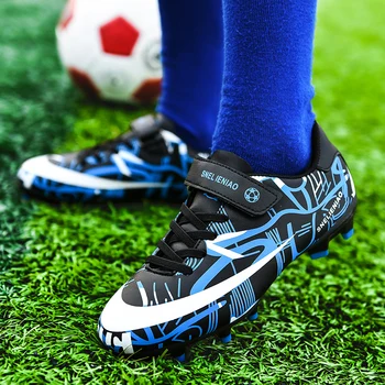 Детские футбольные бутсы FG/ TF, футбольные бутсы для детей, домашние бутсы, травяные кроссовки для мальчиков и девочек, Спортивная обувь для тренировок на открытом воздухе