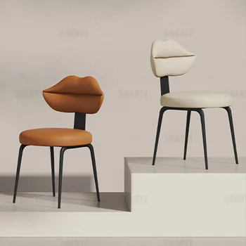 Дизайн спинки обеденных стульев в скандинавском стиле Акцентная платформа кафе Свадебные обеденные стулья Декоративная мебель для дома Silla Comedor YX50DC