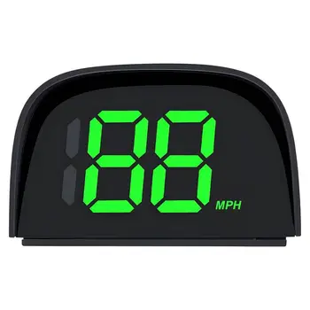 Дисплей HUD для автомобиля, дисплей автоматической индикации скорости для автомобилей, предупреждение о превышении скорости, универсальный дисплей Hud для всех транспортных средств