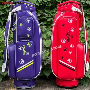 Женская модная сумка для гольфа, 8,5-дюймовая водонепроницаемая сумка для снаряжения для гольфа из искусственной кожи