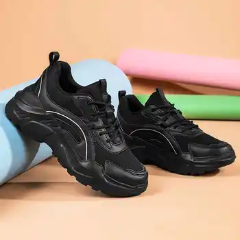 Женская спортивная обувь на платформе Sho, женские кроссовки для бега, Модный теннис 2023, Спортивная женская повседневная женская обувь, кроссовки для тенниса