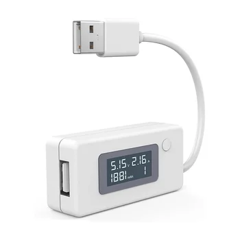 ЖК-тестер Micro USB, цифровой вольтметр постоянного тока, амперметр, измеритель мощности, USB зарядное устройство, доктор