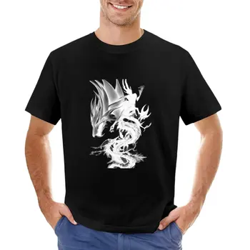 Легкая футболка Wolf, короткие мужские футболки с длинным рукавом