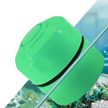 Магнитная щетка для чистки аквариума, скребок для аквариумных водорослей и очиститель стекла, двойная магнитная конструкция без царапин -Очистка от водорослей