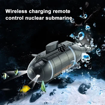 Мини-радиоуправляемая атомная подводная лодка с дистанционным управлением для игрушечной модели подводной ванны
