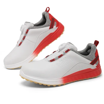 Мужская обувь для гольфа, дышащие легкие роскошные кроссовки для гольфа, спортивная обувь для прогулок на открытом воздухе, обувь для гольфа, мужская нескользящая спортивная обувь