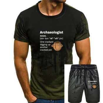 Мужская футболка, футболки с описанием археолога, женские футболки