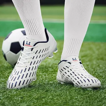 Мужские уличные бутсы с высокими щиколотками Футбольные бутсы Обувь Футбольные бутсы Женские Тренировочные Бутсы Бесплатная Доставка Футбольные бутсы