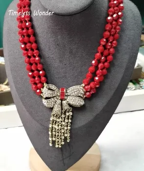 Неподвластное времени Чудо, необычные ожерелья с кисточками в виде гео-лука для женщин, дизайнерские украшения, Редкий Топовый готический люксовый бренд, набор 2622