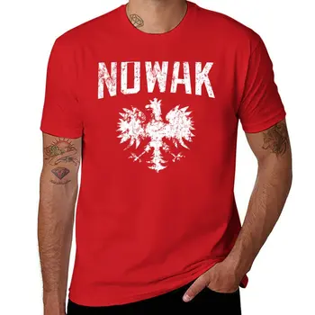 Новая футболка Nowak Polish Heritage, футболка нового выпуска, летний топ, футболки для мужчин