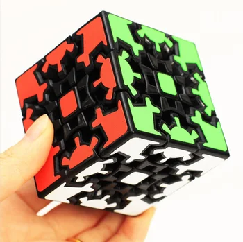 Новейшая Шестерня 3x3x3 Magic Cube Mofangge Speed Gear Пирамидальный Цилиндр Сфера Профессиональная Серия Игрушек Cubo Magico Gear Puzzle Cube