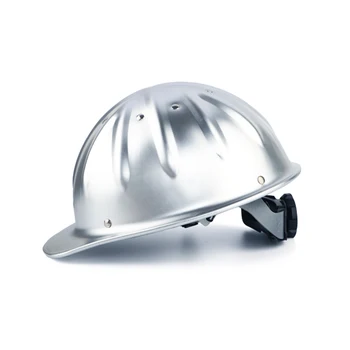Новый защитный шлем, конструкция из алюминиевого сплава, каска, высококачественное защитное снаряжение, рабочая шапочка шахтера