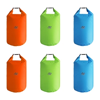 Открытый водонепроницаемый сухой мешок объемом 10/20 л, дрейфующие сумки для рафтинга, съемный надувной с крючком для кемпинга, плавания, треккинга, сумка для хранения