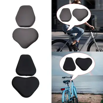 Подушка для велосипедного сиденья с поддержкой спины, чехол для седла для взрослых