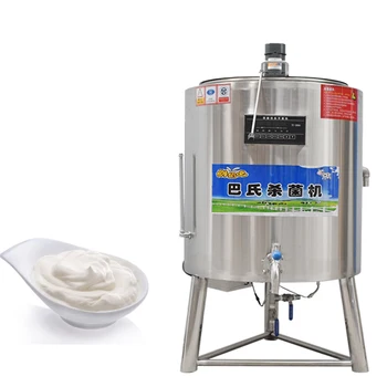 Полуавтоматическая машина для пастеризации молока Link factory объемом 100 л /150 / 200л /300Л для мелкосерийного производства молочных йогуртов