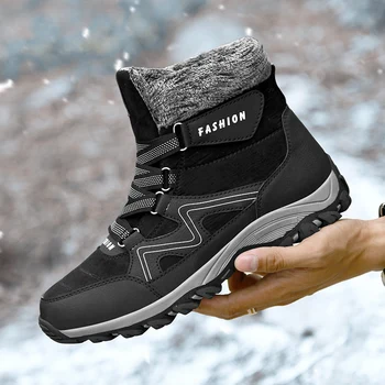 Размер 36-48, модные теплые походные ботинки, мужские Зимние Зимние тактические ботинки, Альпинистские горные кроссовки, Армейские ботинки, походная обувь, женские
