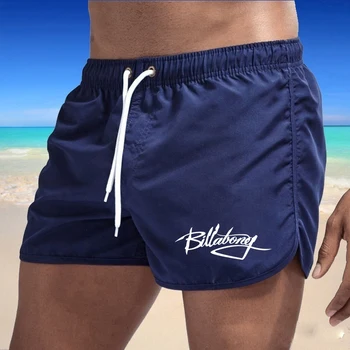 Роскошные мужские пляжные шорты с принтом, быстросохнущий дышащий купальник, Пляжный сексуальный костюм для серфинга, упражнения для йоги, спорт на открытом воздухе, Cas