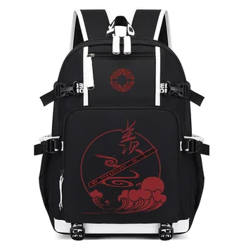Рюкзаки с принтом Mo Dao Zu Shi Mochila Teenarges, школьный ранец для мужчин и женщин, большой USB-порт для зарядки, черные уличные сумки для ноутбуков
