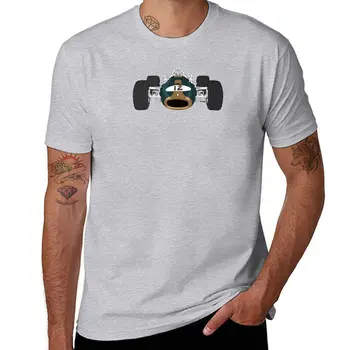 Футболка Brabham Repco BT20, футболка с графическим рисунком, футболка с аниме, быстросохнущая футболка, мужская хлопковая футболка