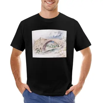 Футболка By The Riverside, футболки на заказ, винтажная футболка, винтажная одежда, мужские футболки с графическим рисунком, забавные