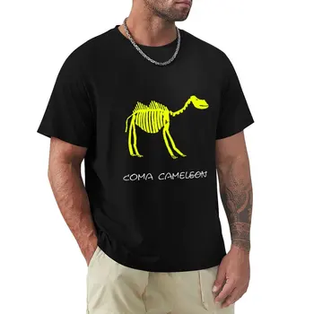 Футболка Coma Camel, мужская футболка kawaii clothes, хлопковые футболки для мужчин