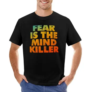 Футболка Fear Is The Mind Killer, мужские футболки с длинным рукавом