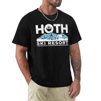Футболка Hoth Ski Resort, футболка blondie, обычная футболка, футболки на заказ, комплект мужских футболок