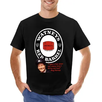 Футболка Watneys Red Barrel - рекламная футболка Рэга Варни, эстетическая одежда, короткие мужские футболки