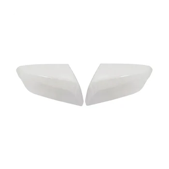 1 пара белых крышек зеркал заднего вида для Chevrolet Malibu XL 2016-2023 Корпус зеркала внешнего вида