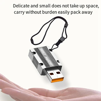 1 шт. Разъем адаптера USB Type C для подключения к Micro-USB-разъему из белого цинкового сплава для адаптера телефона Xiaomi Redmi Huawei