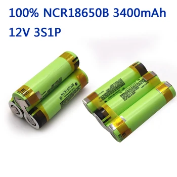 100% Оригинальный NCR18650B 12V 16,8V 21V 25V Аккумуляторный блок NCR18650B 3400mah 20A Ток Разряда для батареи шуруповерта shura