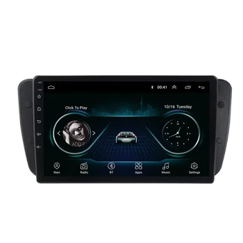 2 Din Android 12 Автомобильный Стерео Радио DVD GPS Мультимедийный Видеоплеер 5G WiFi Камера DSP Carplay Для Seat Ibiza 6j 2009-2012