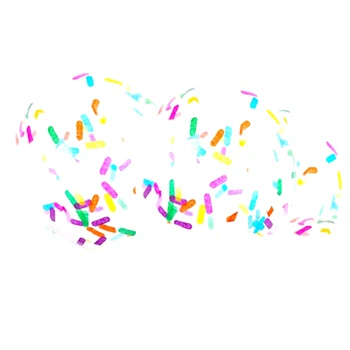 24 шт. воздушных шаров для вечеринки с конфетти, мороженое, посыпанное разноцветными шариками с конфетти для вечеринки по случаю дня рождения