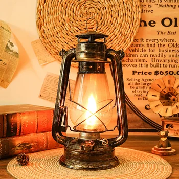 30 см керосиновая лампа, старое наружное освещение, кемпинговая лампа, лампа для палатки, реквизит для фотографий, украшения