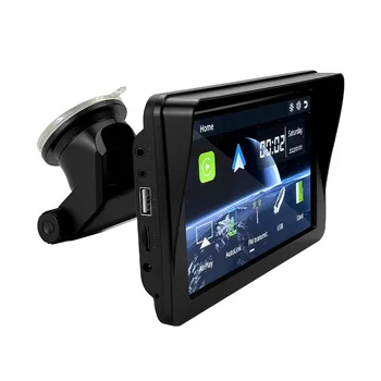 7-дюймовое автомобильное радио, мультимедийный видеоплеер, беспроводной Carplay и беспроводной сенсорный экран Android Auto