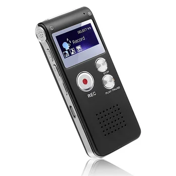 8 ГБ Цифровой рекордер Ручка MP3-плеер Диктофон для деловой речи Портативный USB Перезаряжаемый