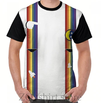 Mork braces Графическая футболка мужские топы, футболки женские футболки мужские футболки с забавным принтом и круглым вырезом с коротким рукавом