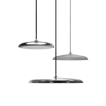 SGROW Nordic Creative Простой Алюминиевый светодиодный Подвесной круглый светильник для стола, кухни, столовой, Подвесной дизайн для дома Lumi
