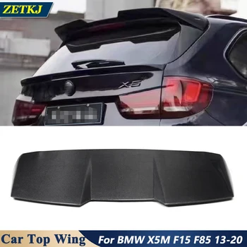 ZETKJ Высококачественный прочный обвес из углеродного волокна, автомобильное верхнее крыло для BMW X5M F15 F85 2013-2020