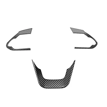 Автомобильная Наклейка на декоративную рамку панели рулевого колеса из углеродного волокна для Toyota Voxy Noah 90 Серии 2022 +
