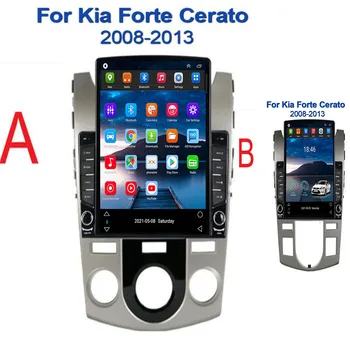 Автомобильное Радио Tesla Вертикальный Экран Для KIA Forte Cerato 2008-2035 GPS Навигация Стерео Мультимедийный Видеоплеер Bluetooth Авторадио