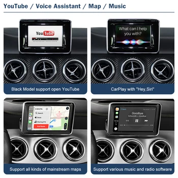 Беспроводная Навигационная система Apple CarPlay Android Auto для Mercedes Benz A-Class W176 NTG 4.5 5.0 с Функцией Зеркальной связи Беспроводная Навигационная система Apple CarPlay Android Auto для Mercedes Benz A-Class W176 NTG 4.5 5.0 с Функцией Зеркальной связи 3